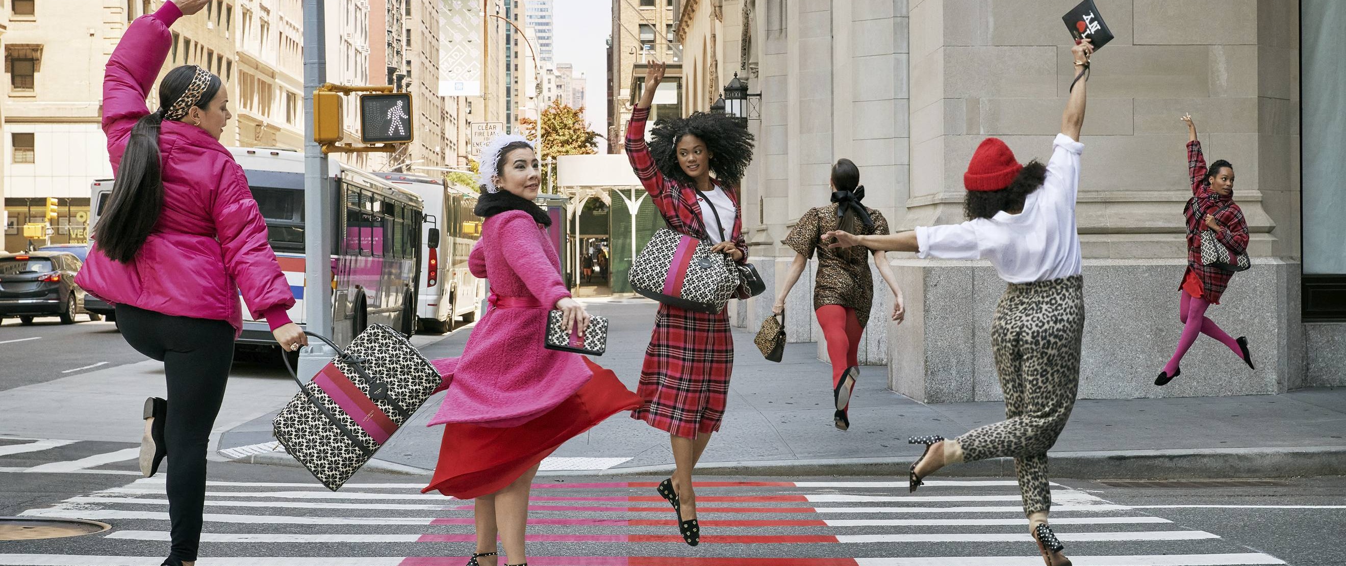 Kate Spade New York's Fall 2021 Campaign Celebrates the Big Apple With  Bright Styles