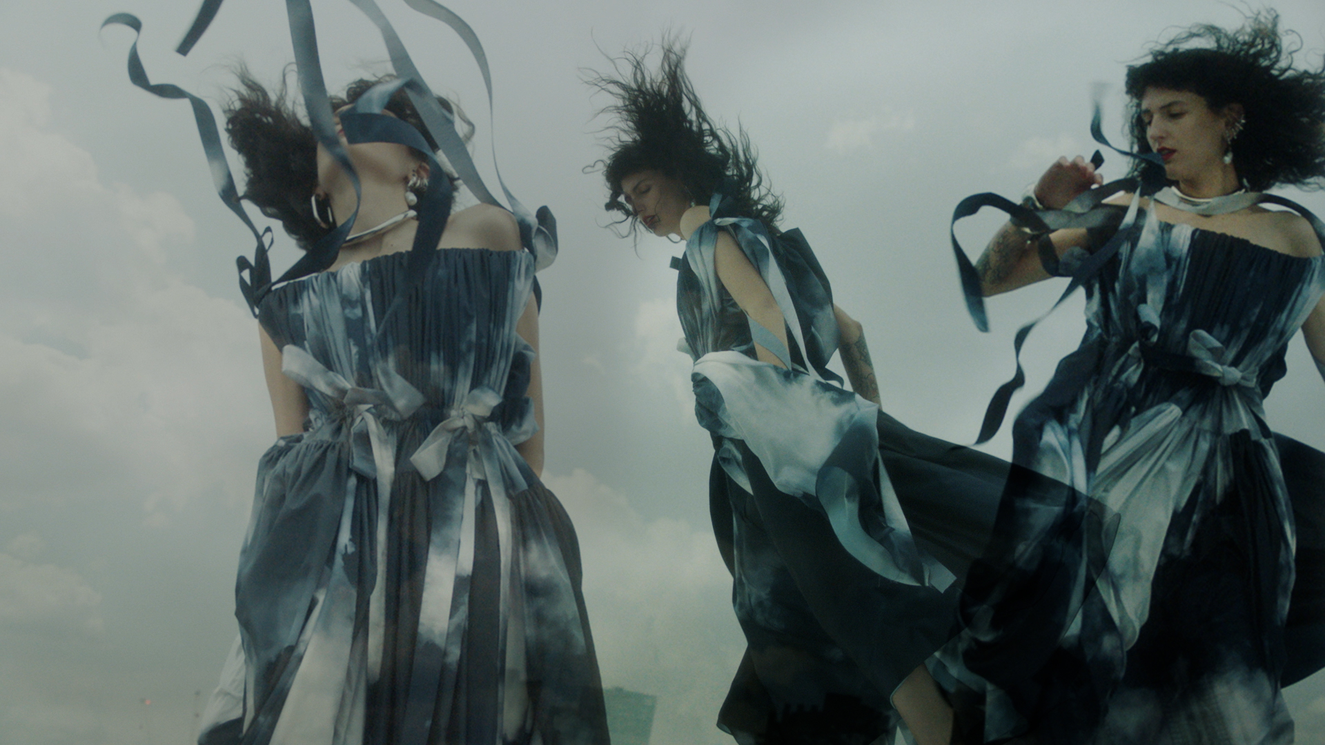 still from alexander mcqueen SS 22 collection film by Sophie Miller