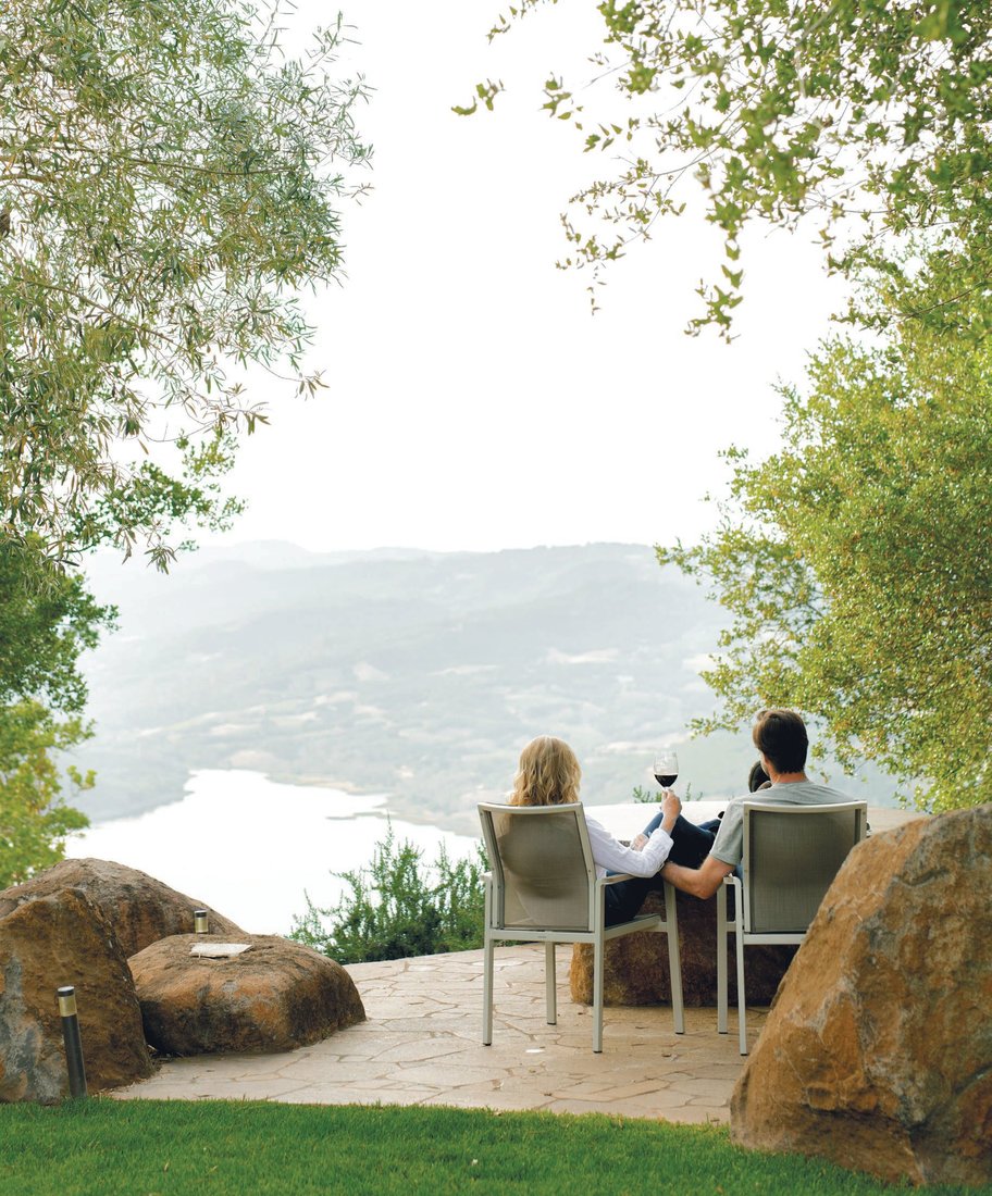 The overlook at BRAND Napa Valley