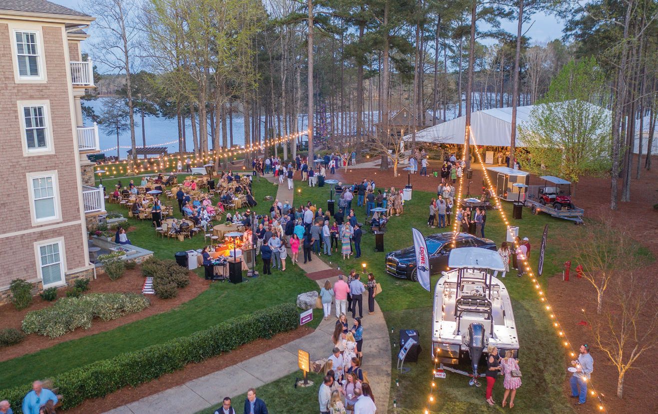 The Lake Oconee Food & Wine Festival draws crowds from all over the region to The Ritz-Carlton Reynolds, Lake Oconee PHOTO COURTESY OF: THE RITZ-CARLTON REYNOLDS, LAKE OCONEE