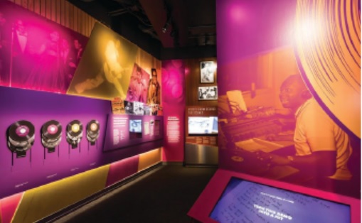 One Nation Under a Groove Gallery at the National Museum of African American Music. PHOTO: BY 353 MEDIA/NMAAM